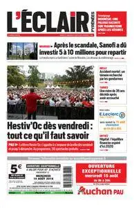 L’Éclair des Pyrénées - 14 août 2018