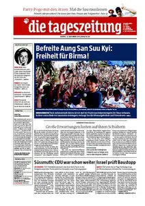 Tageszeitung TAZ vom 15 November 2010