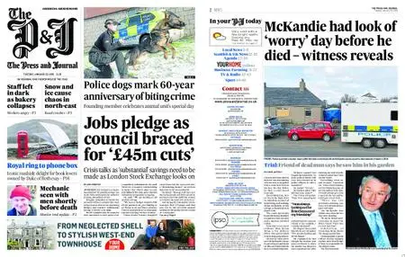The Press and Journal Aberdeenshire – January 29, 2019