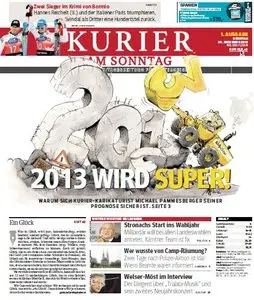 Kurier am Sonntag, 30. Dezember 2012