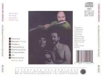 Airto Moreira / Flora Purim / Joe Farrel - Three-Way Mirror (1985) {Reference Recordings}