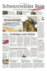 Schwarzwälder Bote Blumberg - 18. September 2017