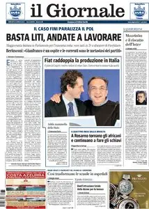 IL GIORNALE DEL 22 APRILE 2010