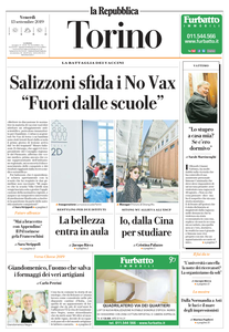 la Repubblica Torino – 13 Settembre 2019
