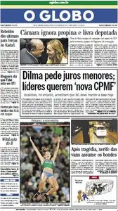 Jornal O Globo - 31 de agosto de 2011
