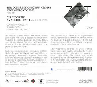 Amandine Beyer, Gli Incogniti - Arcangelo Corelli: The Complete Concerti Grossi (2013)