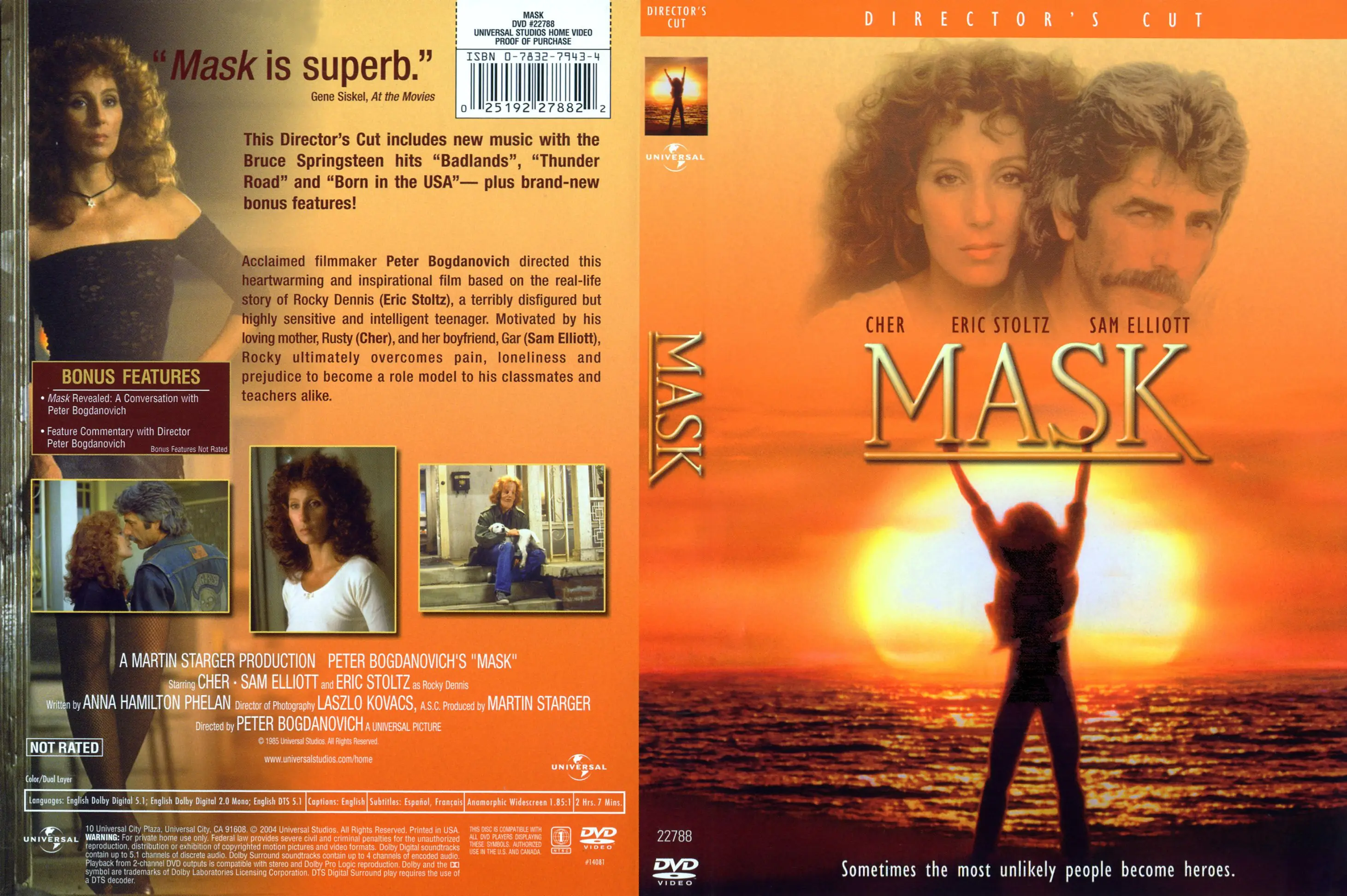 <b>Mask</b> (<b>1985</b>) Director&apos;s Cut.