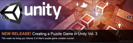 3DMotive - Creating a Puzzle Game in Unity Vol.3