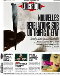 Libération du Mercredi 30 Novembre 2016