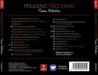 Gabriel Tacchino - Poulenc: Piano Melodies (2017)