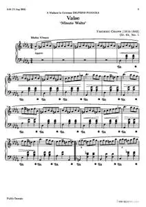 Valse Op. 64, No. 1 ('Minute Waltz')