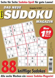 Das Neue Sudoku - Nr.6 2021