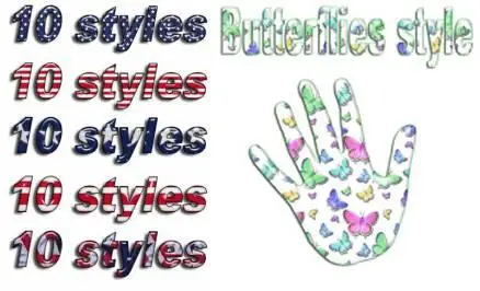 2 Nice Photoshop Style Layers