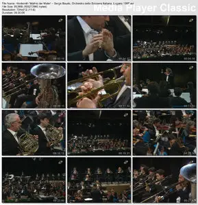Paul Hindemith Symphony 'Mathis der Maler', Serge Baudo, Lugano (1997)