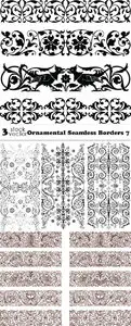 Vectors - Ornamental Seamless Borders 7