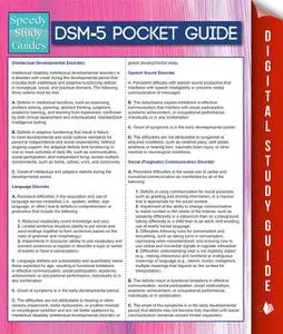 «DSM-5 Pocket Guide (Speedy Study Guides)» by Speedy Publishing