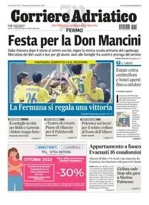 Corriere Adriatico Fermo - 10 Settembre 2023