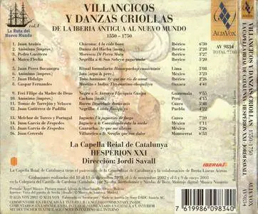 Jordi Savall & Hesperion XXI - Villancicos Y Danzas Criollas (2003) {Alia Vox AV9834}