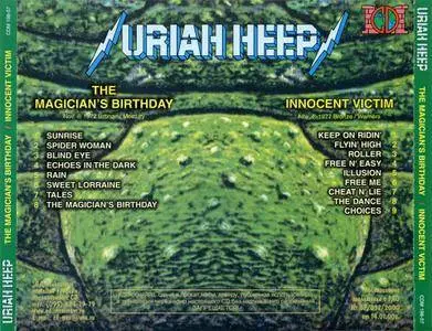 Uriah Heep - The Magician's Birthday `72 & Innocent Victim `77 (2000)