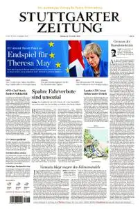 Stuttgarter Zeitung Filder-Zeitung Leinfelden/Echterdingen - 26. November 2018