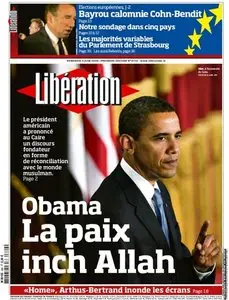 Libération. Vendredi 05 Juin 2009
