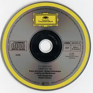 Fritz Wunderlich - Ich Liebe Dich: Romantische Lieder (1966, 1980s CD reissue}