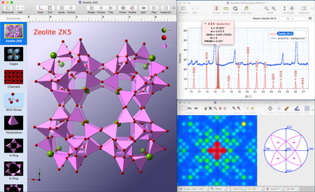 crystaldiffract program