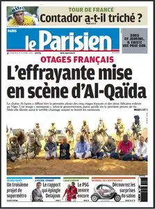 Le Parisien, du 1er Octobre 2010 plus Suppl.