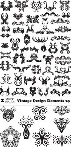 Vectors - Vintage Design Elements 25