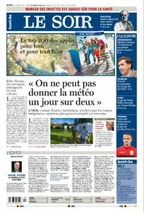 Le Soir du 28 Octobre 2014