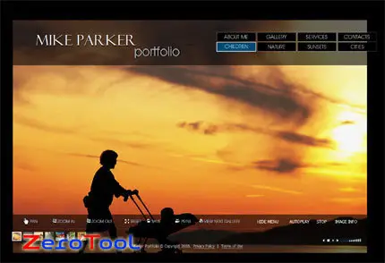 FlashMint 2136 Fullscreen photography XML flash template