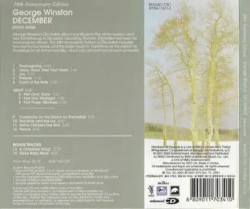 George Winston - December (1982) 20th Anniversary Edition, 2001