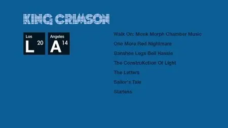 King Crimson - Live at the Orpheum (2015) [CD+DVD-A] {Discipline Global Mobile}