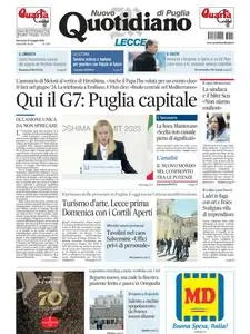 Quotidiano di Puglia Lecce - 21 Maggio 2023