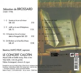 Béatrice Mayo-Felip, Le Concert Calotin - Sébastien de Brossard: Cantates spirituelles et sonates d'église (2004)