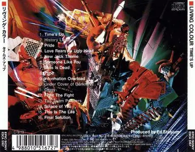 Living Colour - Time's Up (1990) {Epic Japan}