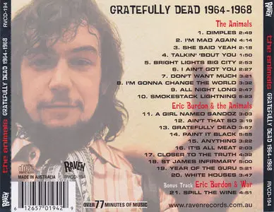 The Animals - Gratefully Dead 1964-1968 (2004) RE-UP