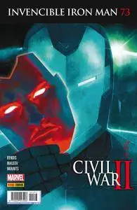 Invencible Iron Man núm. 73: Civil War II