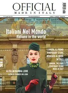 Official Made In Italy - Luglio 2016