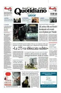 Quotidiano di Puglia Lecce - 6 Dicembre 2019