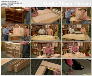 Woodsmith Shop 2012 (Season 6 Episode 06) -   Modular Bookcase