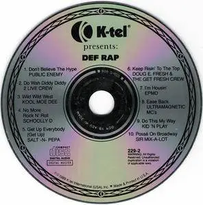 VA - Def Rap (1989) {K-Tel compilation} **[RE-UP]**