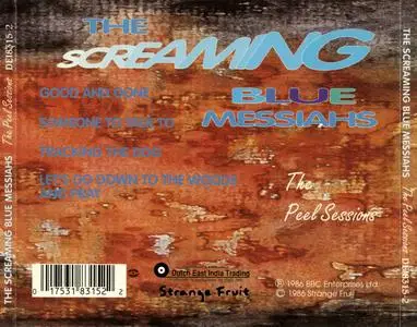 The Screaming Blue Messiahs - The Peel Sessions (1986) {EP, Strange Fruit--BBC DEI8315-2 rec 1984}