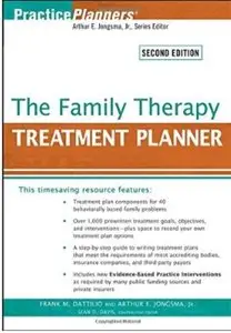 The Family Therapy Treatment Planner (2nd edition)
