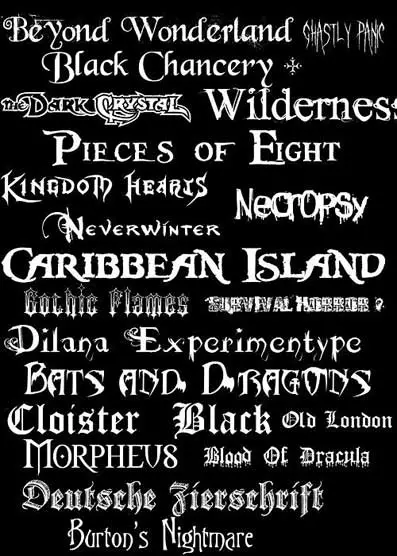 Doom Metal Fonts Pack AvaxHome doom-metal-fonts-pack-avaxhome