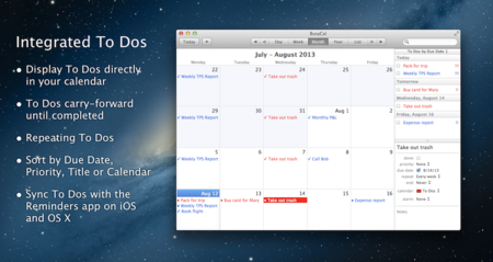 BusyCal v2.5.3 Mac OS X