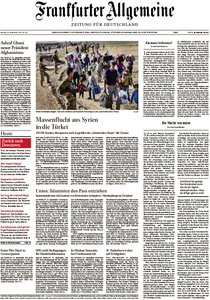 Frankfurter Allgemeine Zeitung vom Montag, 22. September 2014