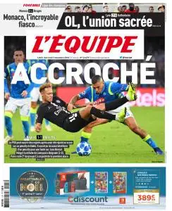 L’equipe du Mercredi 7 Novembre 2018