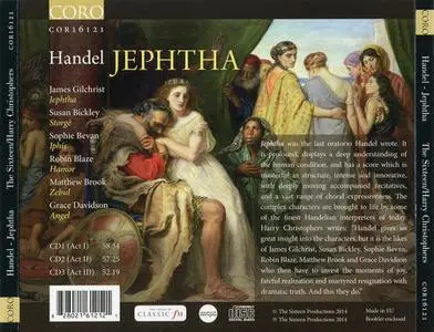 Harry Christophers, The Sixteen - George Frideric Handel: Jephtha (2014)