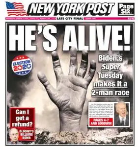 New York Post - March 4, 2020